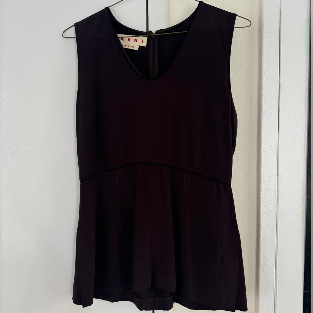 Marni sleeveless top/ 38, Small